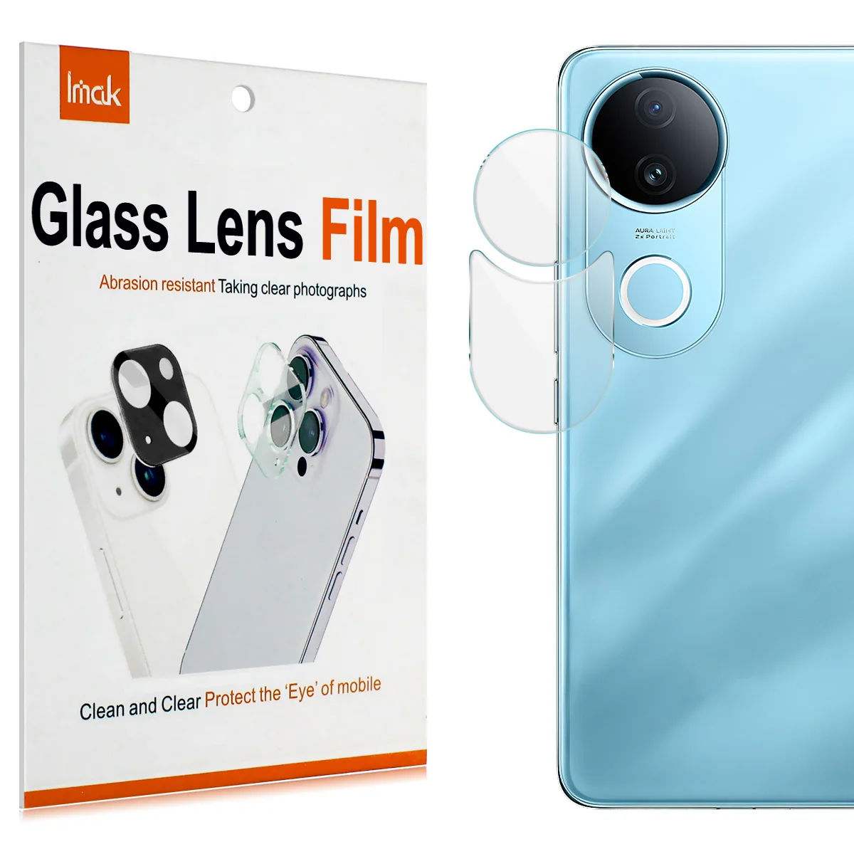 

For iQOO Z10R 5G Lens Glass IMAK Integrated Lens Film Glass