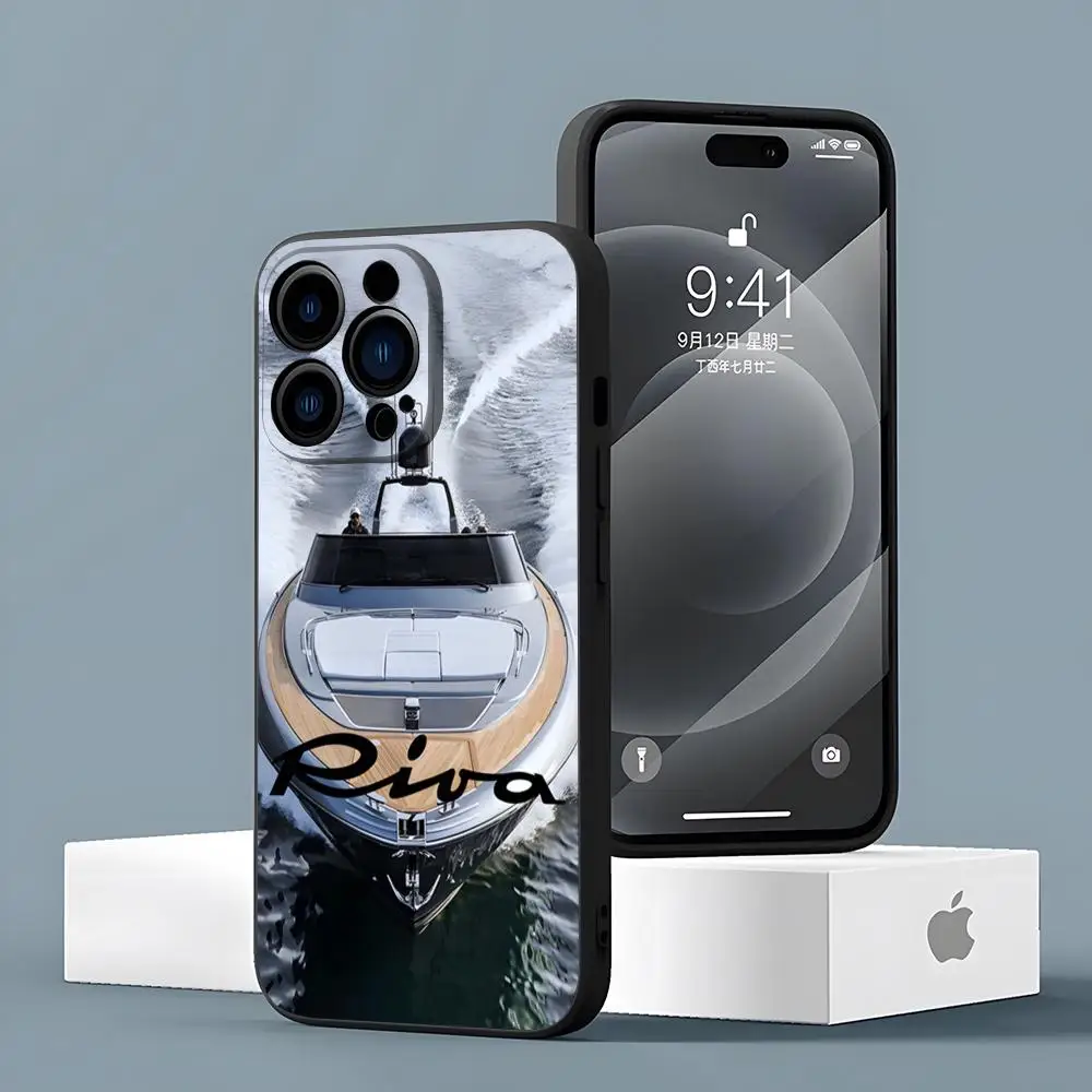 Чехол для телефона R-RIVA Yacht для Iphone 16 15 11 Pro Max 12 Mini 13 14 Xr Xs 6 6s 8 7 Plus, мягкий силиконовый чехол