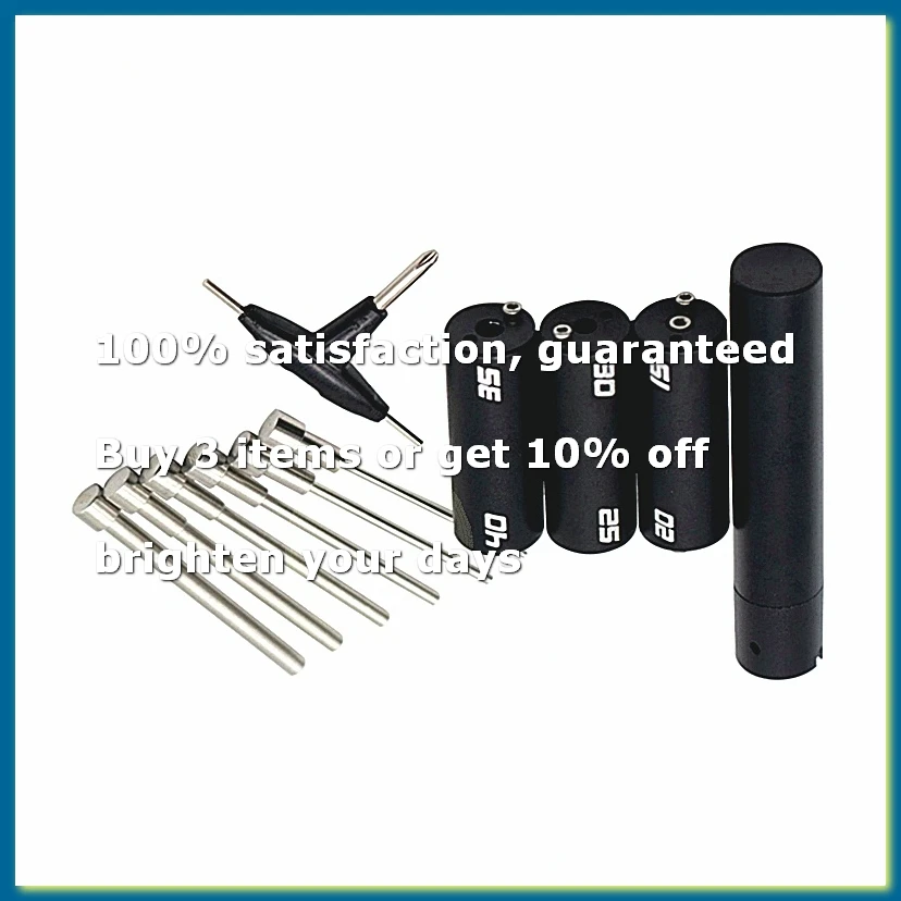 1.5mm-4.0mm Coil Jig Kits Single Wire Clapton Wire Winding with 6 Different Diameters Tightly Wrapped Coil Rebuild