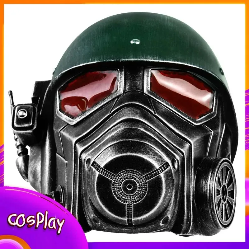 

Fall Out Cos Power Armor Ranger Mask Cosplay Costume Wearable Helmet Halloween Comic-Con Party Carnival Props Adult Man Gift Man