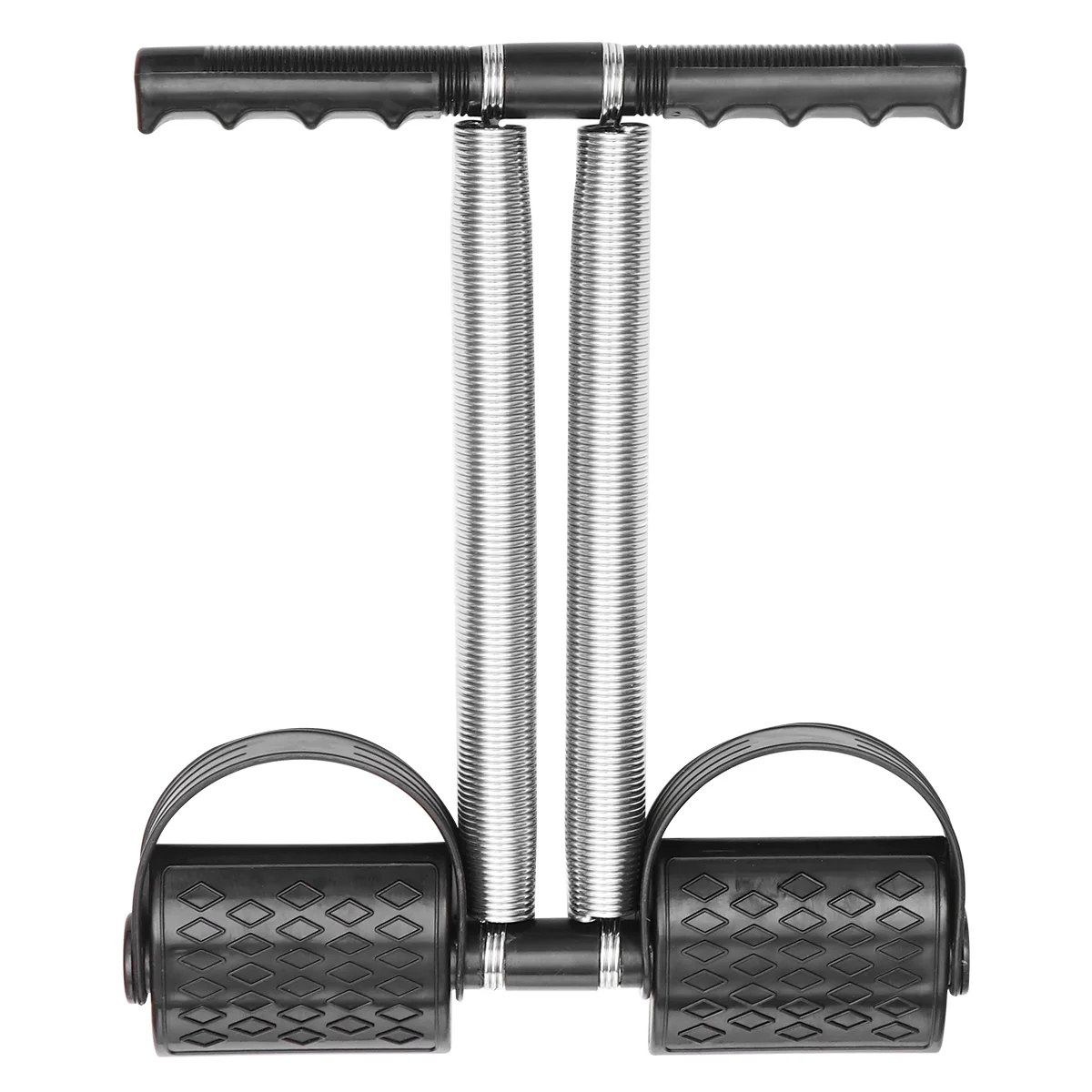 Banda de resistencia portátil para Pedal de Fitness, manijas ergonómicas para el hogar y exteriores, diseño de acero con doble resorte