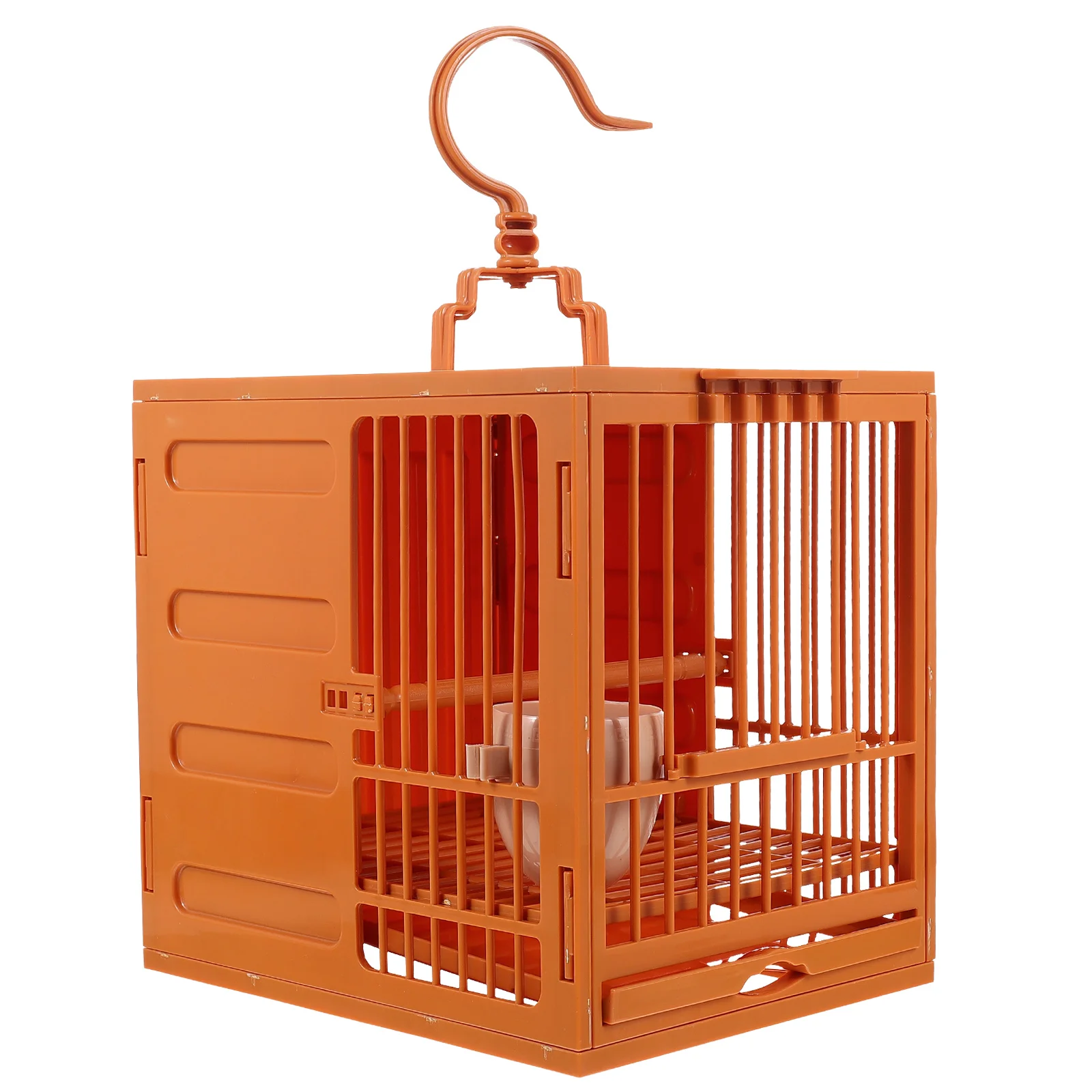 Birdcage Canary Cages Transport Parrot Feeding Clean Bathing Pigeon for Home Plastic