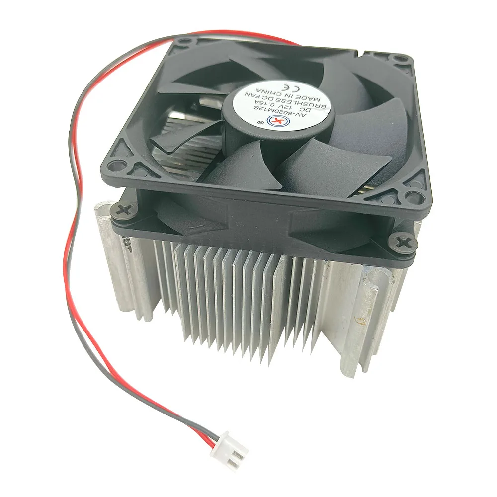 2PCS Aluminium Heat Sink Cooling 90X40 12V Fan 20W 50W 100W LED Chip High Power Led Light