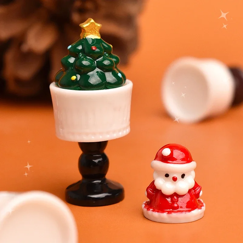 10pcs Dollhouse Miniature Ice Cream Cup Play Doll House Miniaturas Home Decor Accessories Toy Pretend Play Toy
