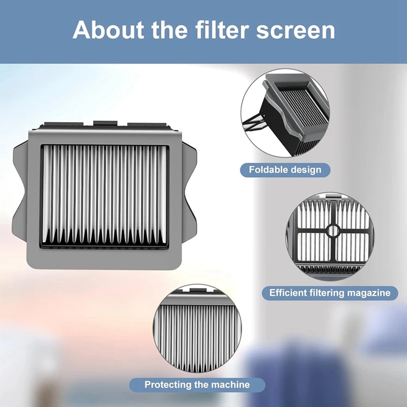 استبدال بكرات الفرشاة والمرشحات ، أجزاء مكنسة كهربائية رطبة وجافة ، لاسلكية ، Tineco Ifloor 3 ، الكلمة واحد S3 ، Ifloor 2