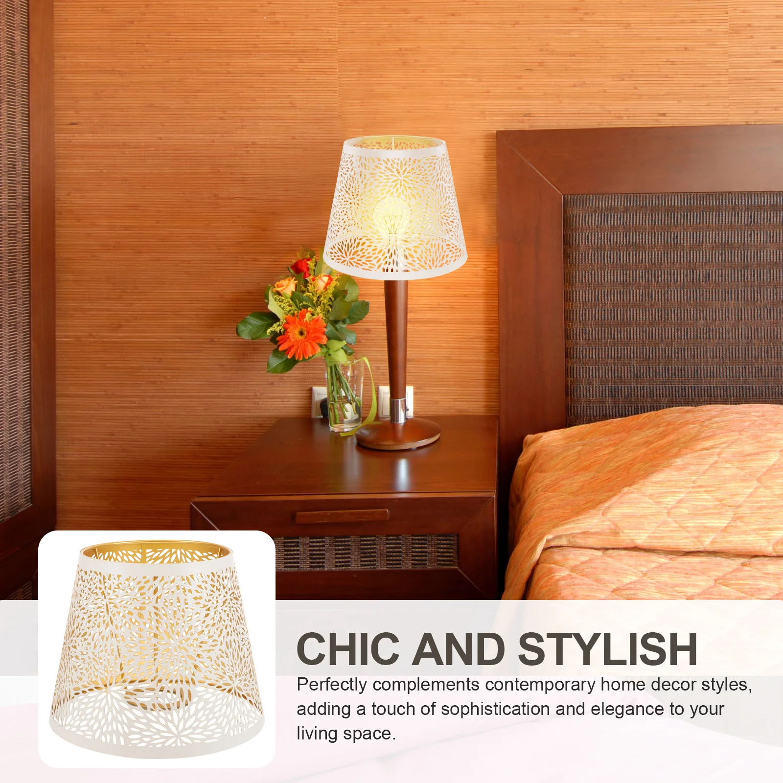 

E27 Hollow Metal Mesh Lampshade Decorative Pendant Light Cover Ceiling Lampshade for Home Metal Lamp Shade Pendant Light Cover