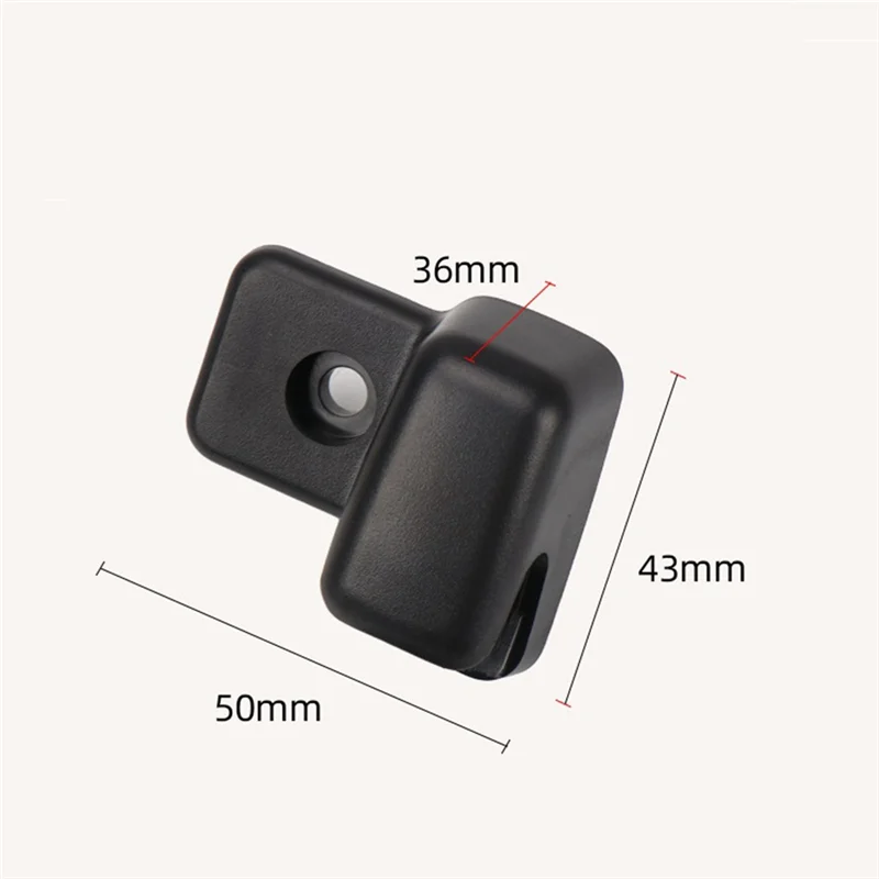 Car Roof Side Sunvisor Sun Visor Fixed Clip Buckle Hook Bracket for BMW Mini R55 R56 R60 2007-2014(Front)