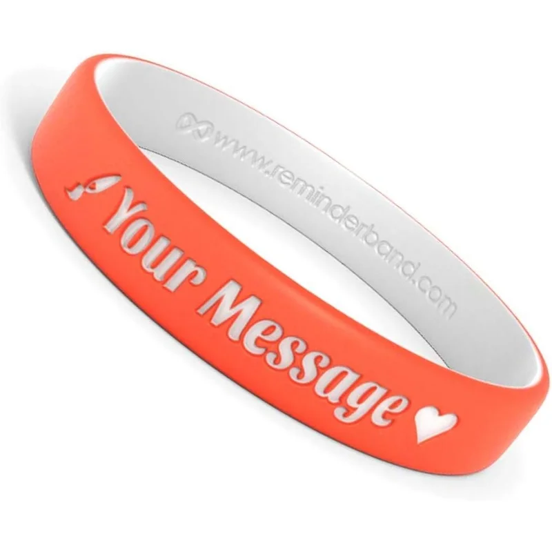

100 pcs Premium Custom Silicone Wristbands Bulk Personalized Motivational Bracelets for Events Hypoallergenic Skin Safe Gifts