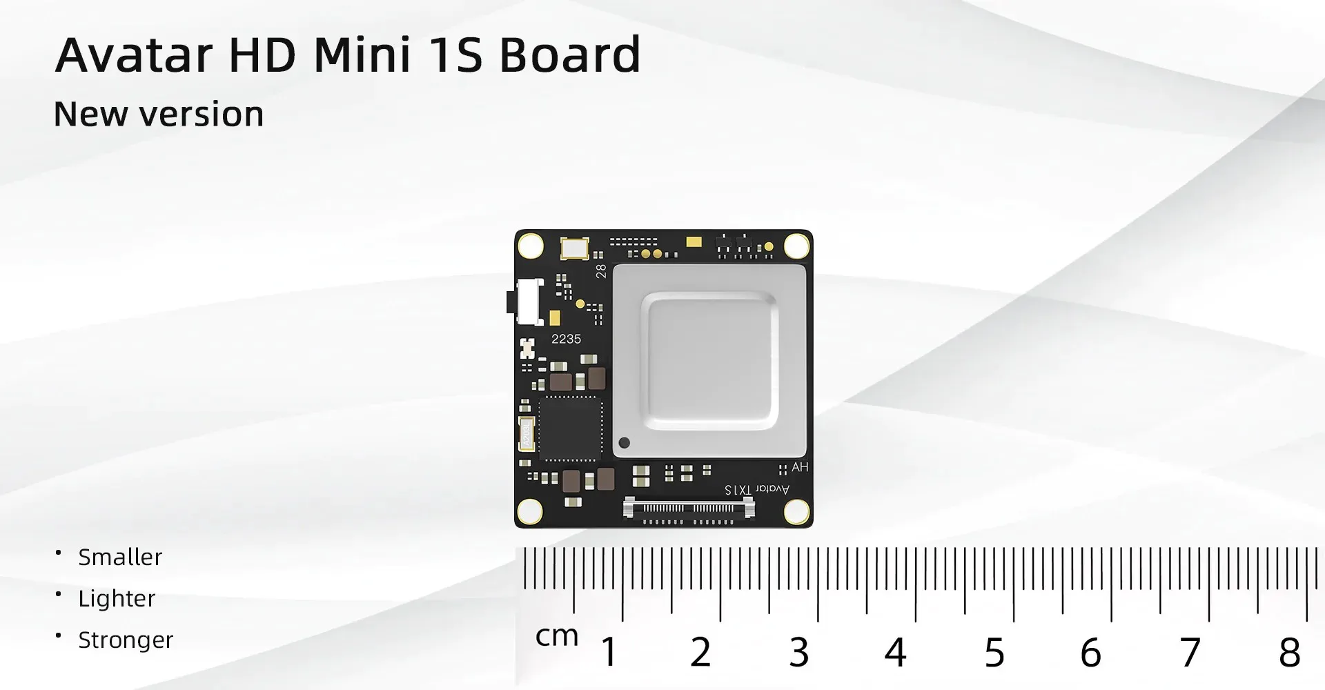 Caddx Walksnail Avatar HD Mini 1s Kit V3 3.1V-13V 1080P 60fps VTX 8G Avatar mit geringer Latenz für 75X Quad FPV Racing Drohne – Detail 1