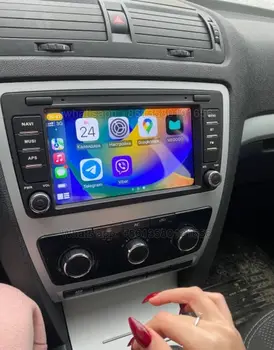 Autorádio pro Škoda Octavia Mk2 A5 2004 2005 2006 2007 2008 2009 2010 2011 2012 2013 2014 Carplay multimediální přehrávač GPS obrazovka 10 nejlepší prodej multimédia Škoda Octavia MK2 - №8