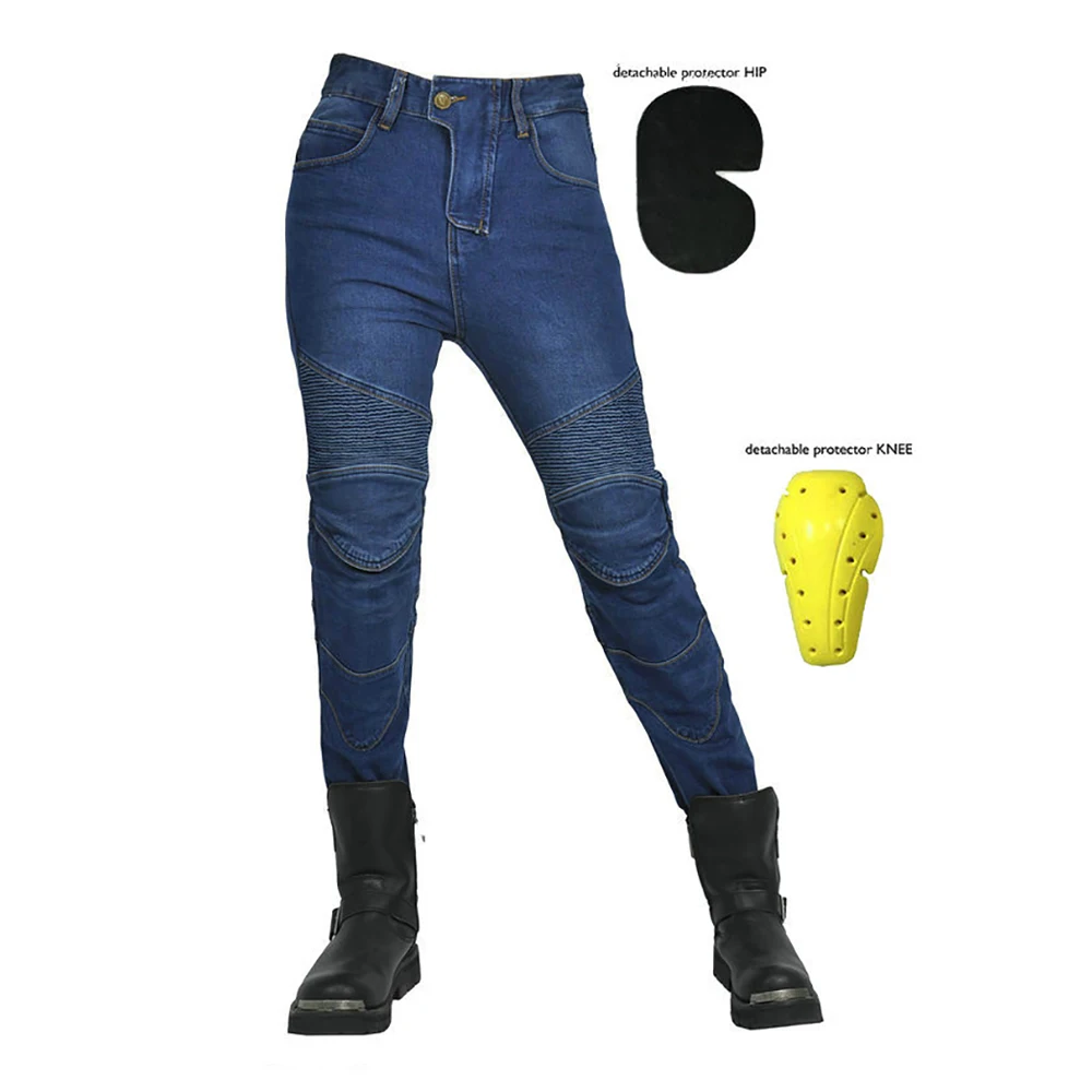 

Riding Jean Women's Pants Cycling Pants Moto Jeans Fall Prevention Motorcycle Equipment Motorcycle Pants With Protections