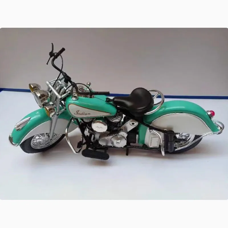 Indian Motorcycle 1/6 ダイキャストモデル ミリタリー New 1:6 Scale Vintage Indian Motorcycle Diecast Alloy Simulation