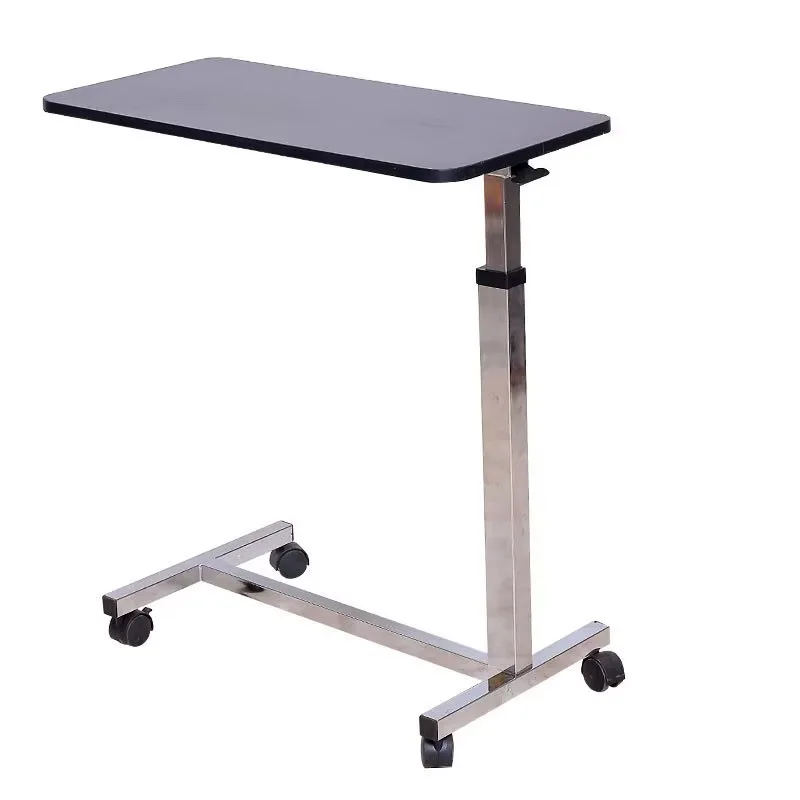 工場供給 木製ベッドサイドテーブル 移動式病院ベッドサイドテーブル 患者用病院ベッドサイドテーブル ローリングベッドサイドテーブル 食事用テーブル