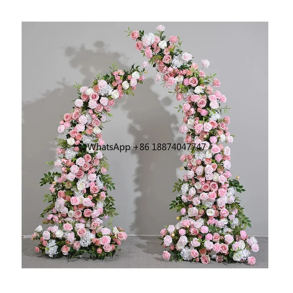 betterlove artificial wedding flower wholesalers plant wedding fake flowers artificial grass artificial flower arch