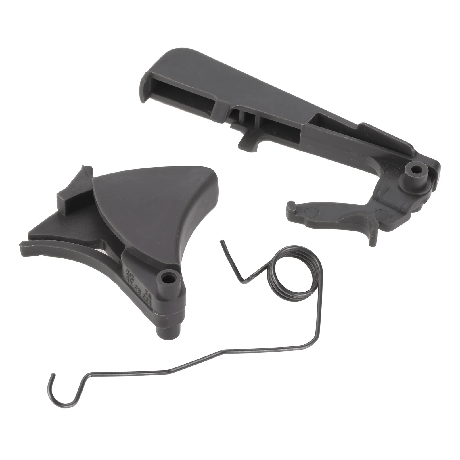 3 pz/set per Husqvarna 357 359 346XP 340 345 350 Kit molla di bloccaggio braccio grilletto acceleratore pezzo di ricambio motosega 503854401 503854501