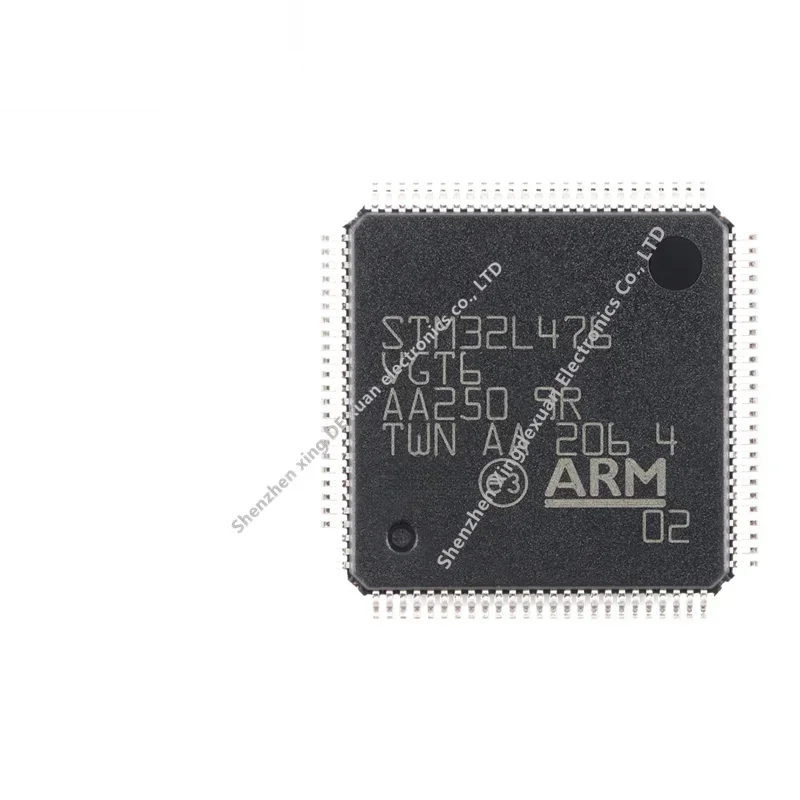 정품 LQFP-100 ARM Cortex-M4, 32 비트 마이크로 컨트롤러-MCU, 집적 회로 설계, STM32L476VGT6