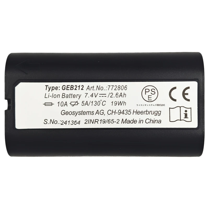 1pc High Quality GEB212 Battery for Leica ATX1200 ATX1230 GPS1200 GPS900 GRX1200 Rechargeable Replacement Battery GEB212