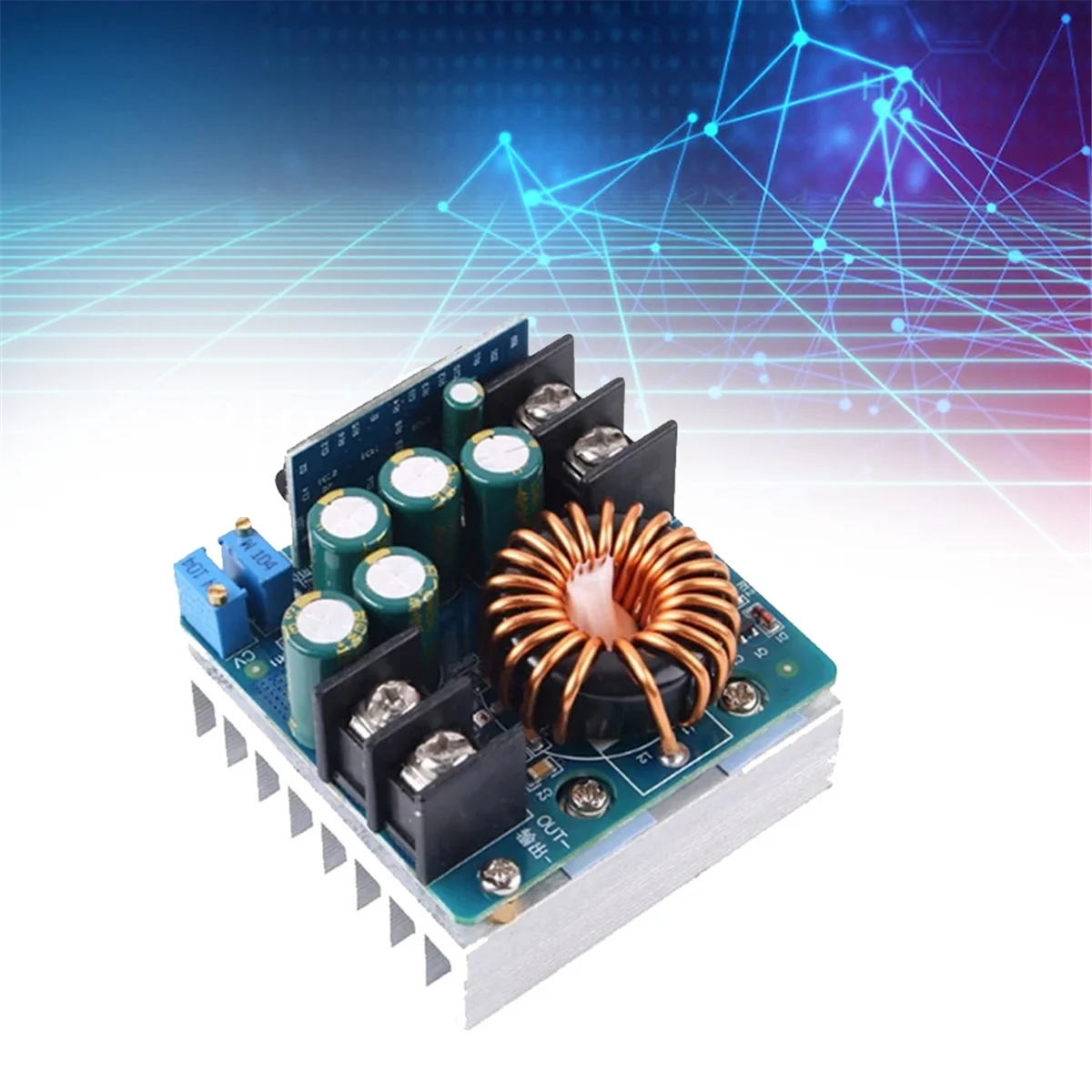 Module DC-DC 400W, haute puissance, tension constante, courant Constant, Module d'alimentation réglable-AB01