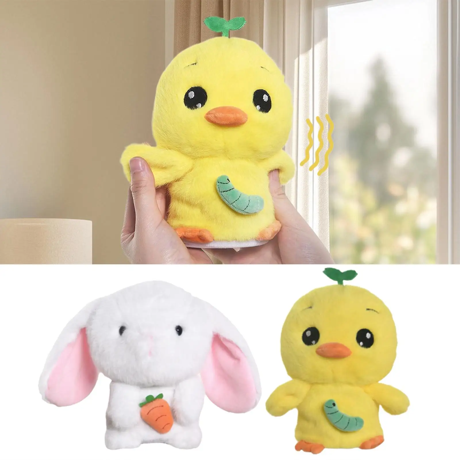 

Интерактивная говорящая плюшевая игрушка, роботизированная кукла-животное, электронные домашние животные со световыми звуками, детские развивающие игрушки, Рождественский подарок