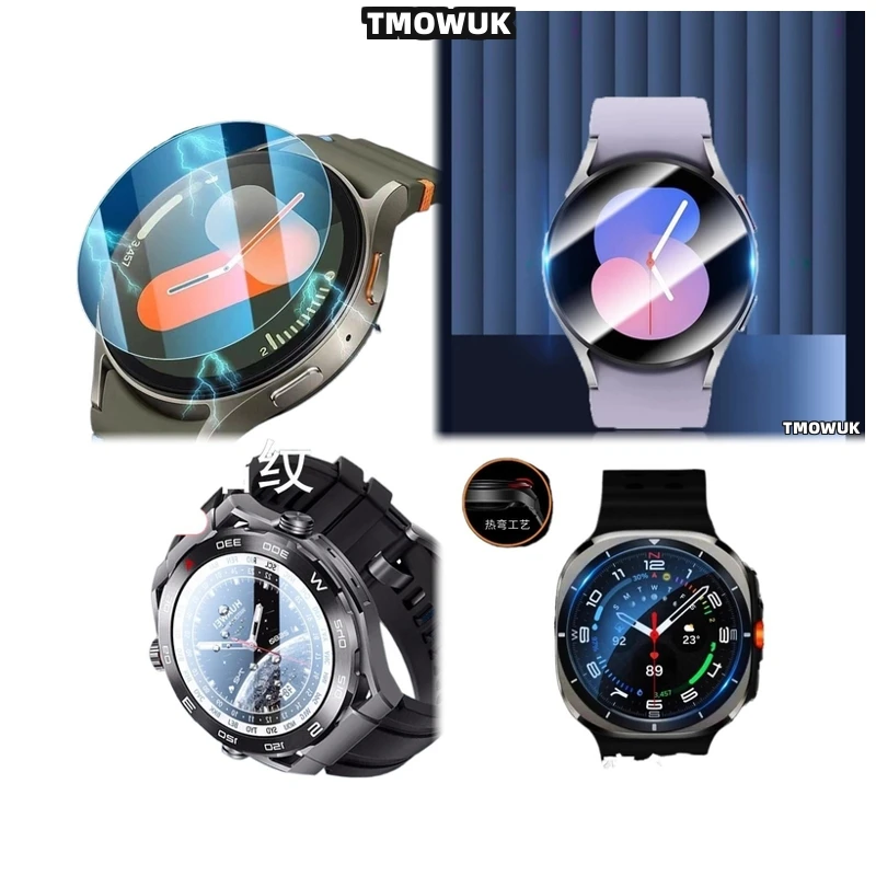 

Premium Quality Glass For Samsung Galaxy Watch6 Classic 40mm Watch7 Ultra FE 47 44 43mm.