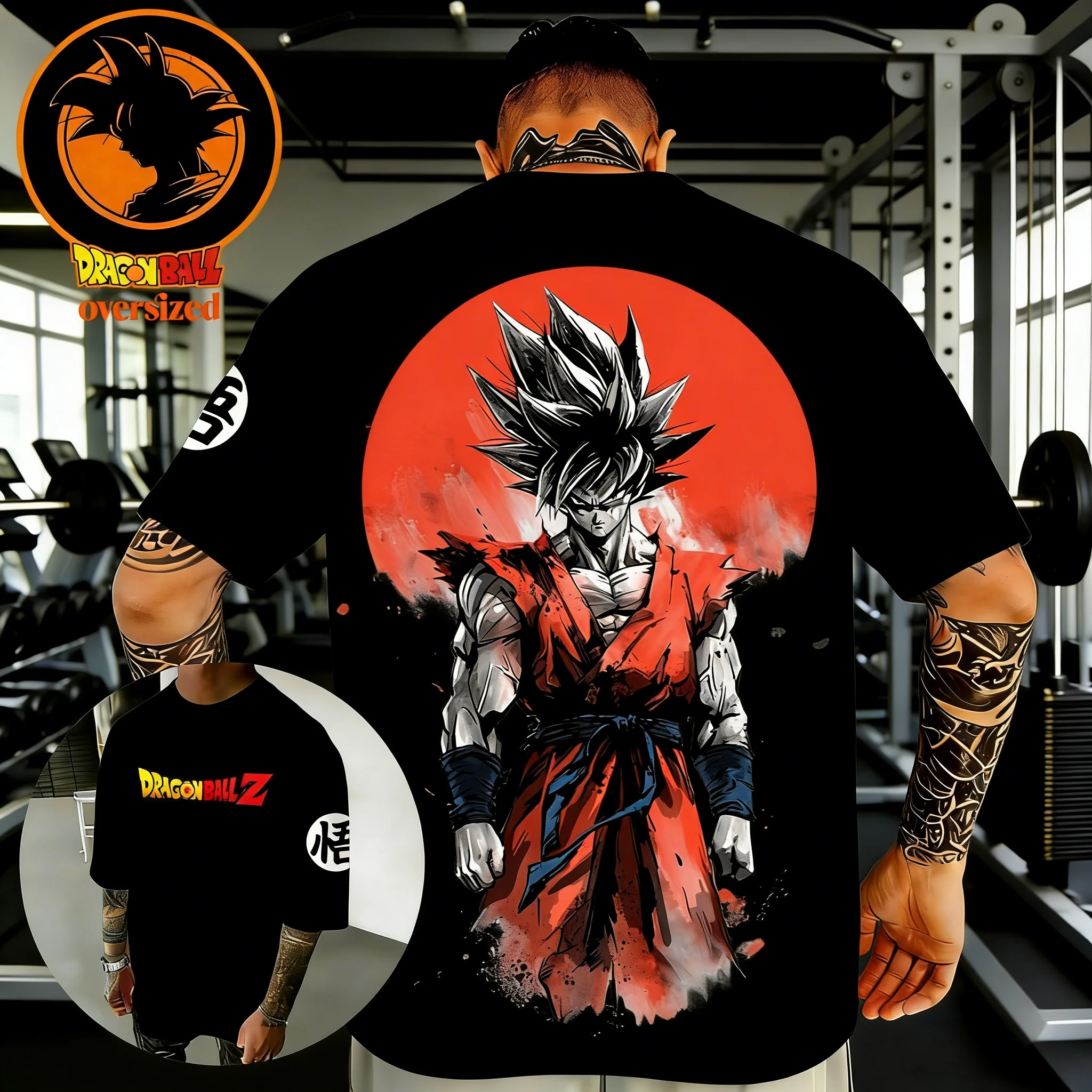 Dragon Ball Anime Baumwoll-T-Shirt 2026 Sommer Neu Goku Bedruckt Herren und Damen Harajuku Vielseitiges Lässiges Kurzarm-Oberteil