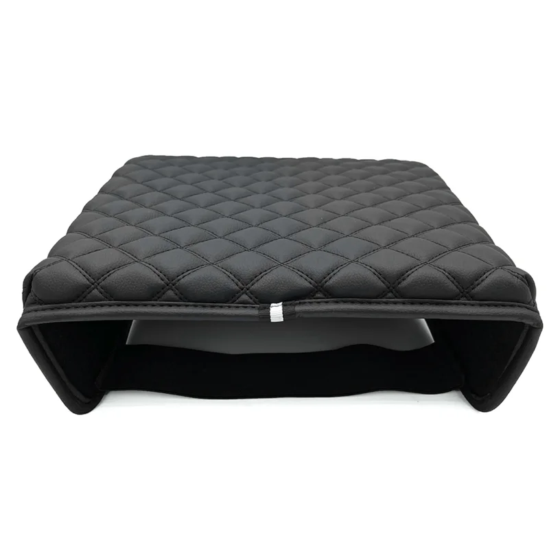 

G9-Car Center Console Cover For Ford F150 2015-2020 / F250 F350 F450 And Expedition Leather Arm Rest Box Lid Middle