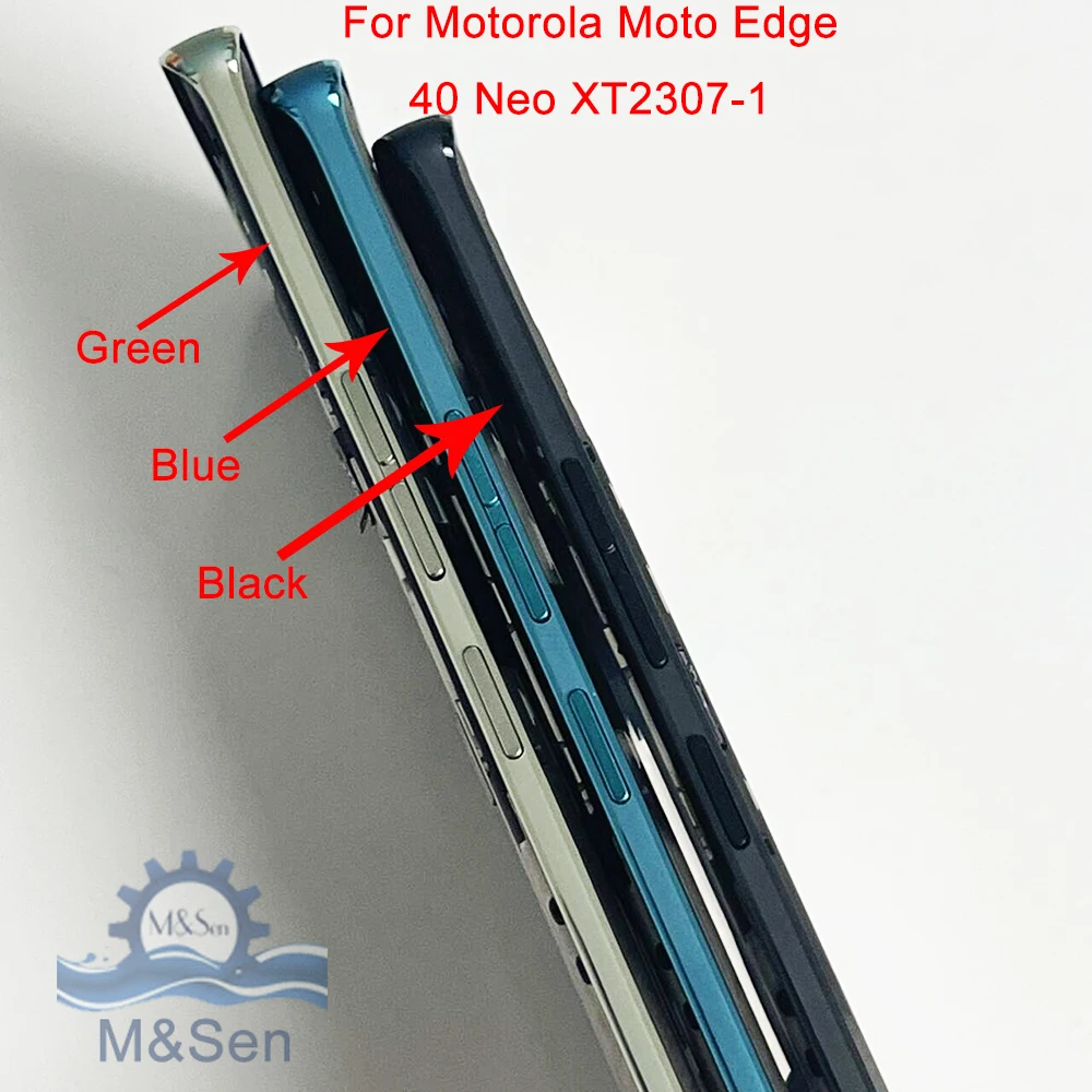 Original Oled For Motorola Edge 40 Pro LCD Edge 40 Neo Display Frame Touch Digitizer For Moto Edge 40 XT2303-2 X40 XT2301-5