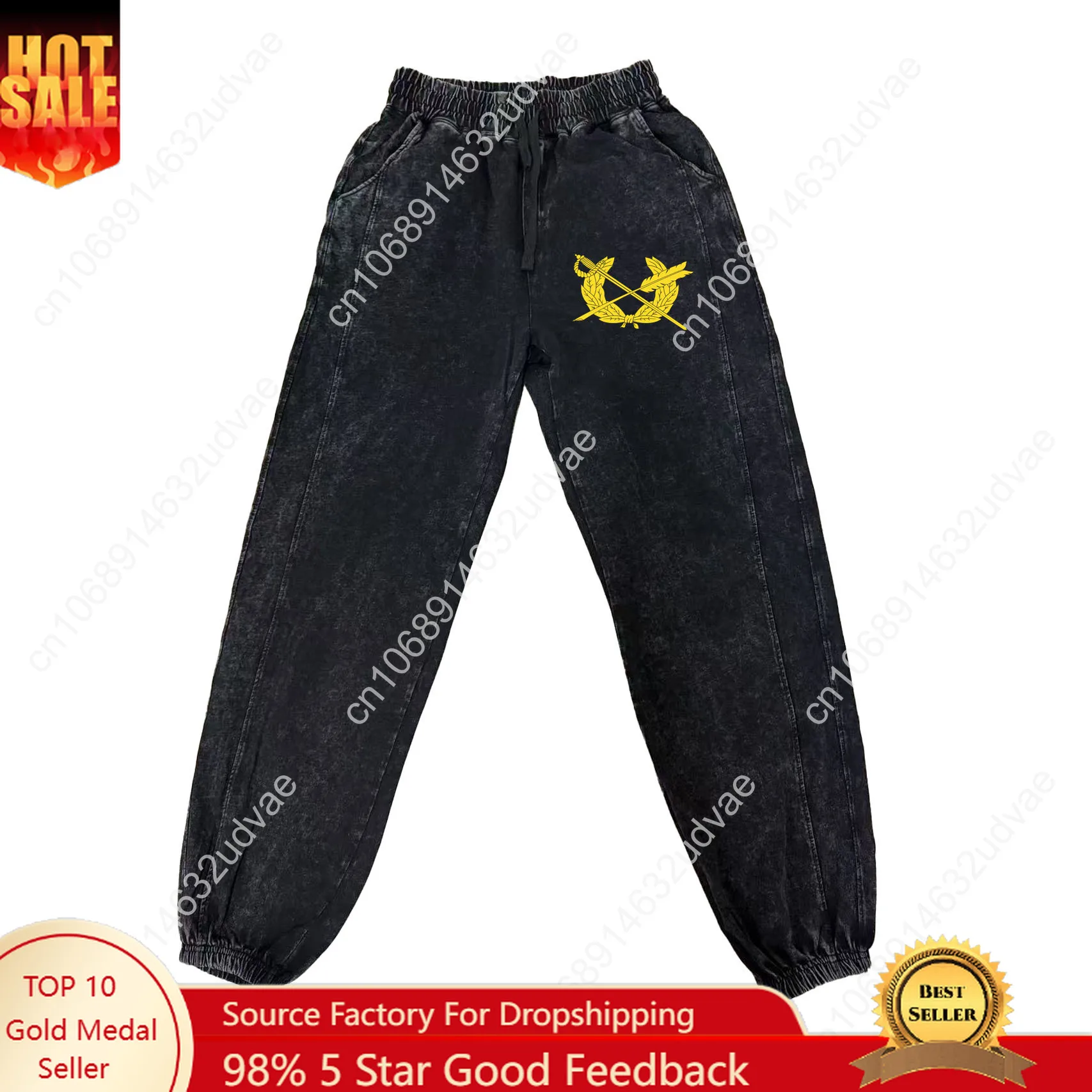 

US Army Branch Judge Advocate General Corps Pants Man Woman Teenager Retro Trousers Cotton Elastic Customized Pant with Pocket