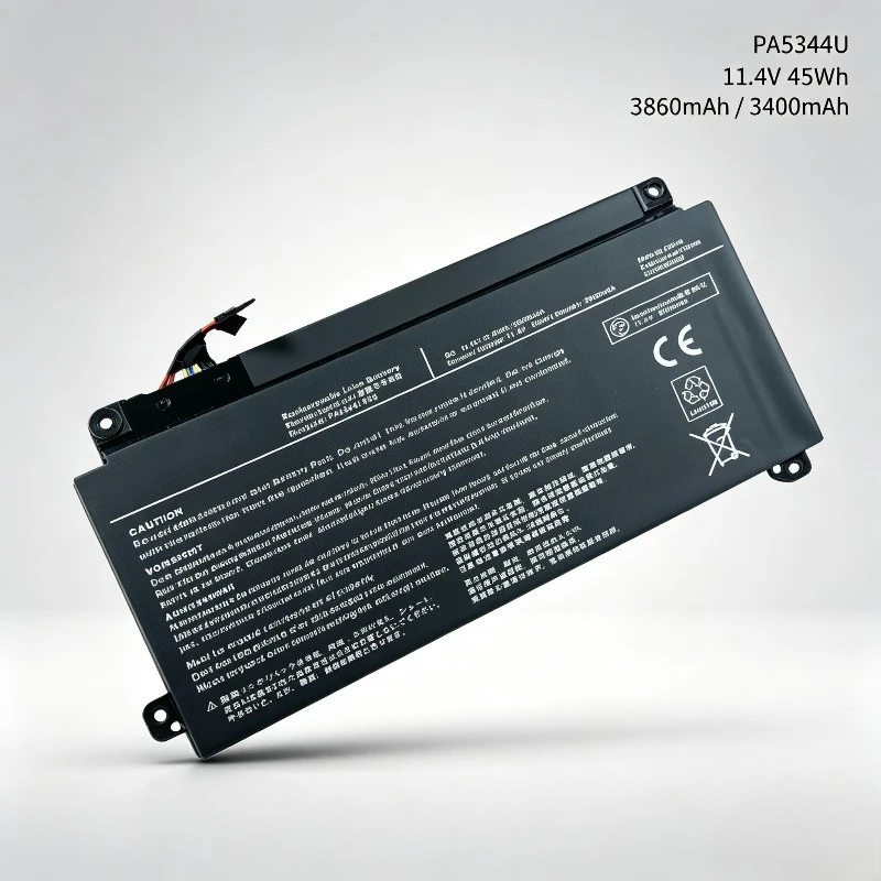 Replacement Internal Laptop Battery PA5344U‑1BRS PA5344U for Toshiba Dynabook Notebook Stable Power Supply Repair Spare Part