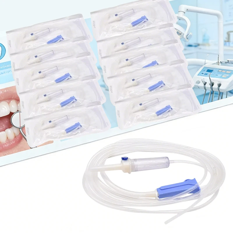 Irrigation Pipe for Dentals Implants, Surgical Rinsing Tube, Disposable Water Pipe, Transparent Tube for NSK Surgical System