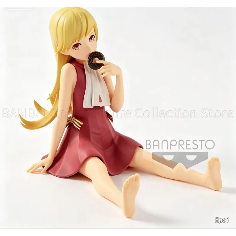 In Stock Original BANPRESTO EXQ Monogatari Shinobu Oshino Animation Figures Toys Collectibles Birthday Gifts