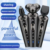 XIAOMI 3-in-1 Multi Functional Electric Shaver Waterproof Men's Smart Trimmer Razor Type-C Charging Rotary Machine Shaving