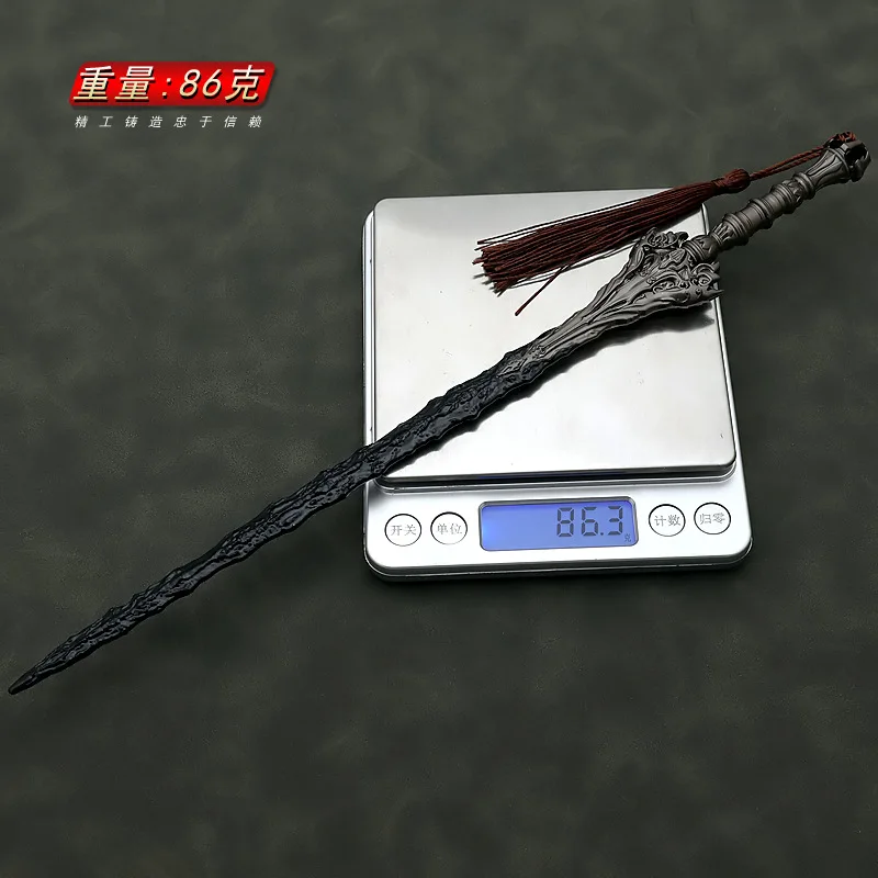 "Luna larga cenizas de luz" película televisión periférica Gong Ye Ji Wu Zhan Tian Jian 30cm armas modelo adornos artesanales juguete