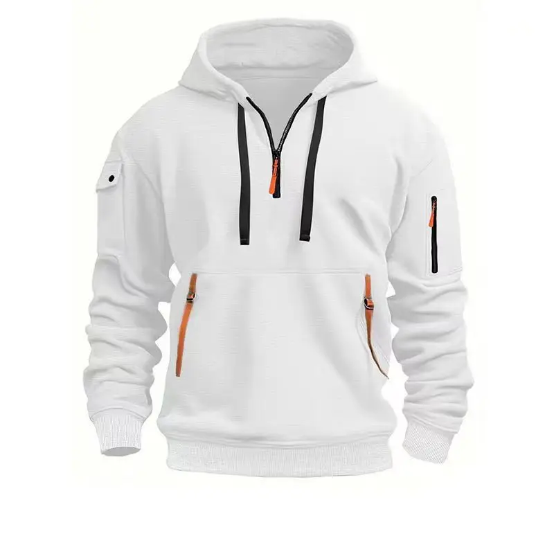 

2024 New Shoulder Drop Hooded Sweatshirt Motorcycle Hoodie Men's and Women's Plus Size Loose Pullover Fashion Sweatshirt S-XXXL