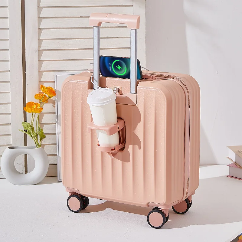 Imagem -03 - Rolling Luggage Wheel Trolley Box para Homens e Mulheres Estojo de Viagem Designer