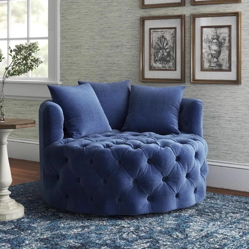 

Nordic Vintage Living Room Sofas Round Premium Elegant Comfy Living Room Sofas Classic Design Canapé Salon De Luxe Furniture