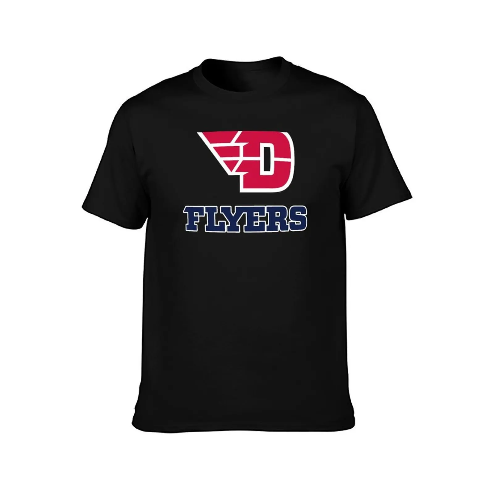 dayton flyers T-Shirt Summer Casual Cotton Tee Oversized Streetwear Tops Vintage Graphic Print Loose Fit Short Sleeve