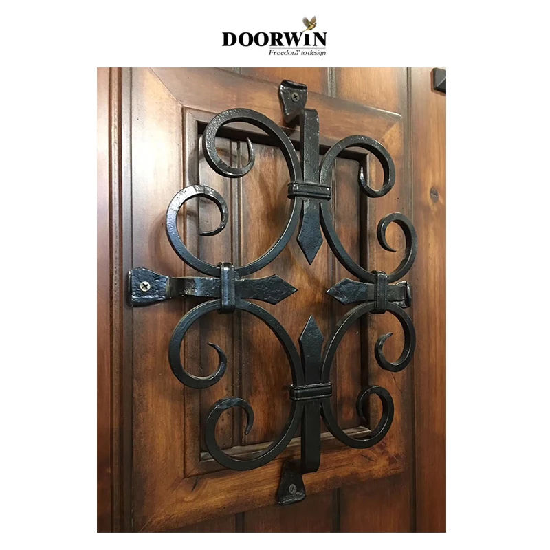 Puerta de entrada de madera maciza personalizada, gran oferta de Texas, Doorwin, último diseño personalizado, puerta frontal con marco de madera de doble esmalte con Sidelig