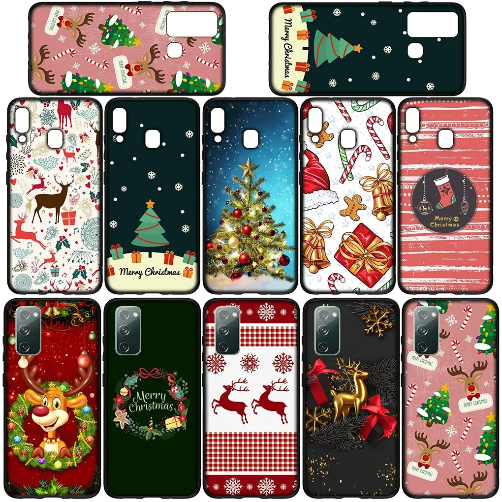 Etui na choinkę dla Xiaomi Poco C50 C55 C51 C65 X6 X3 NFC GT X4 M4 M5 C40 F3 F6 F5 Pro 5G miękkie etui