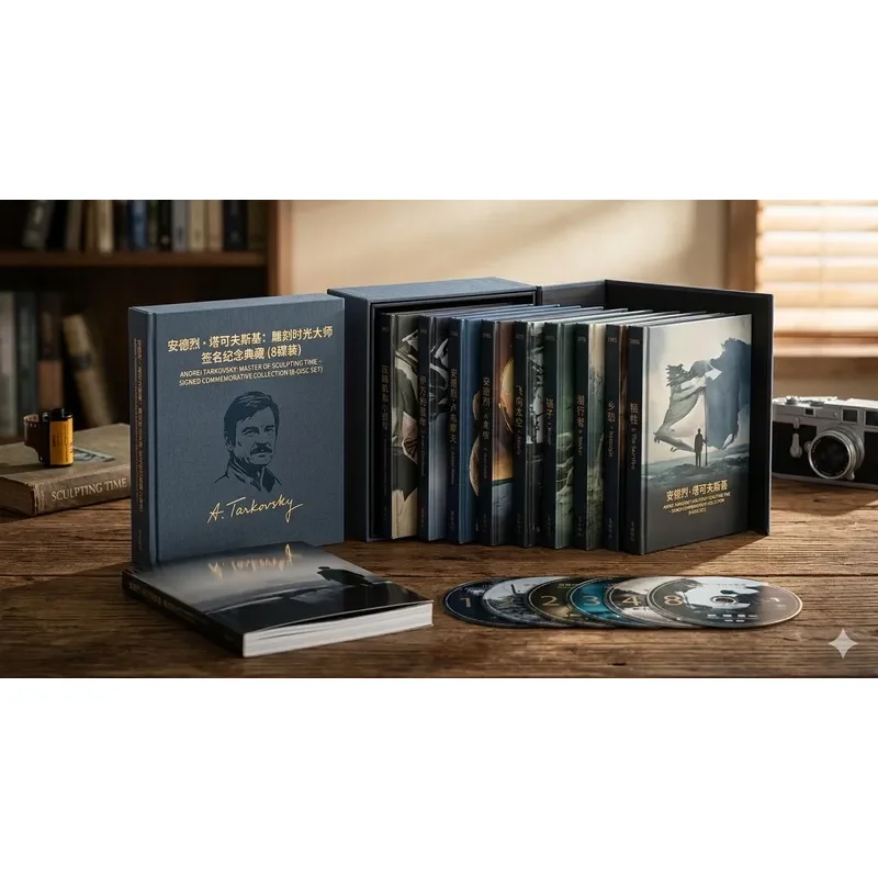 Andrei Tarkovsky Engraving Time Master Signature Memorial Collection 8 Disc Pack Ender