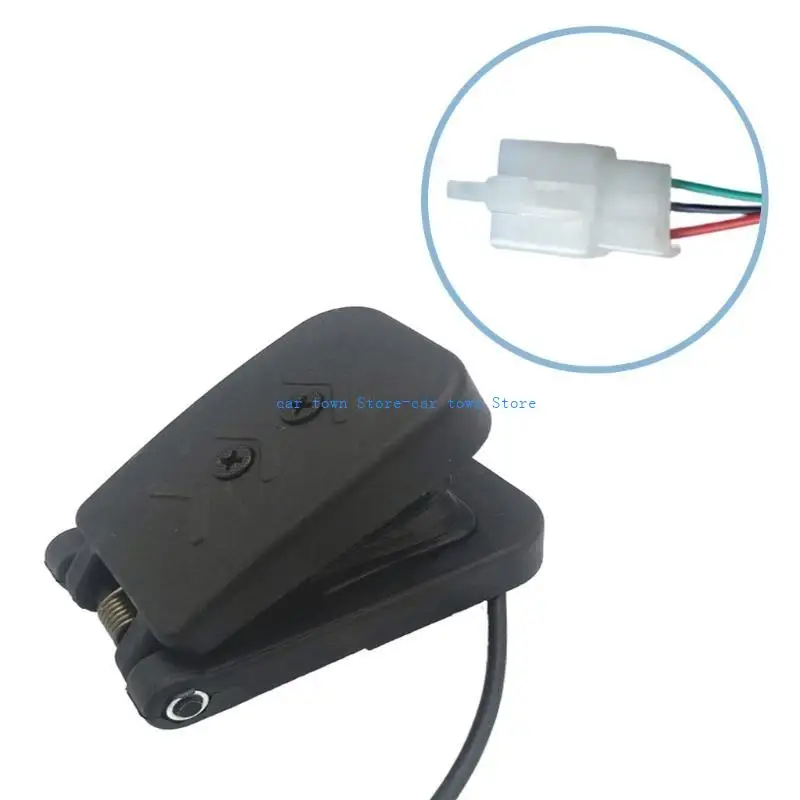 RXJE قدم تسريع دواسة دواسة دواسة دواسة دواسة مجموعة أدوات دواسة استبدالها للسيارات الكهربائية القوارب الصغيرة الدراجة الرباعية #4