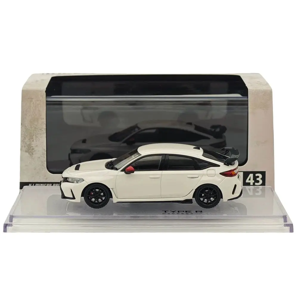 Hobby HJD43 1/43 TYPE R (FL5) RACING BLACK Package w/Option HJD431004 Series Diecast Model Car Miniature Collection Toy Vehicle