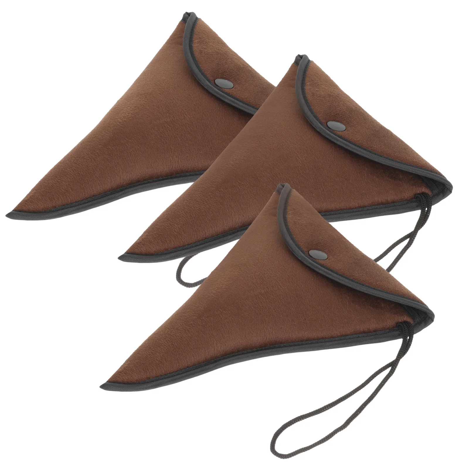 

3Pcs Ocarina Protector Bags Thick Durable Storage Pouch Portable Anti-Lost 12 Holes Ocarina Instrument Parts Protective Cover