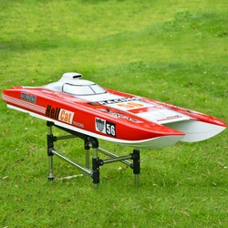 135CM Remote Control Boat G30E Akira 30CC Oil-powered Remote Control Boat Oil Tanker Fiberglass Boat Hull with Basic Components