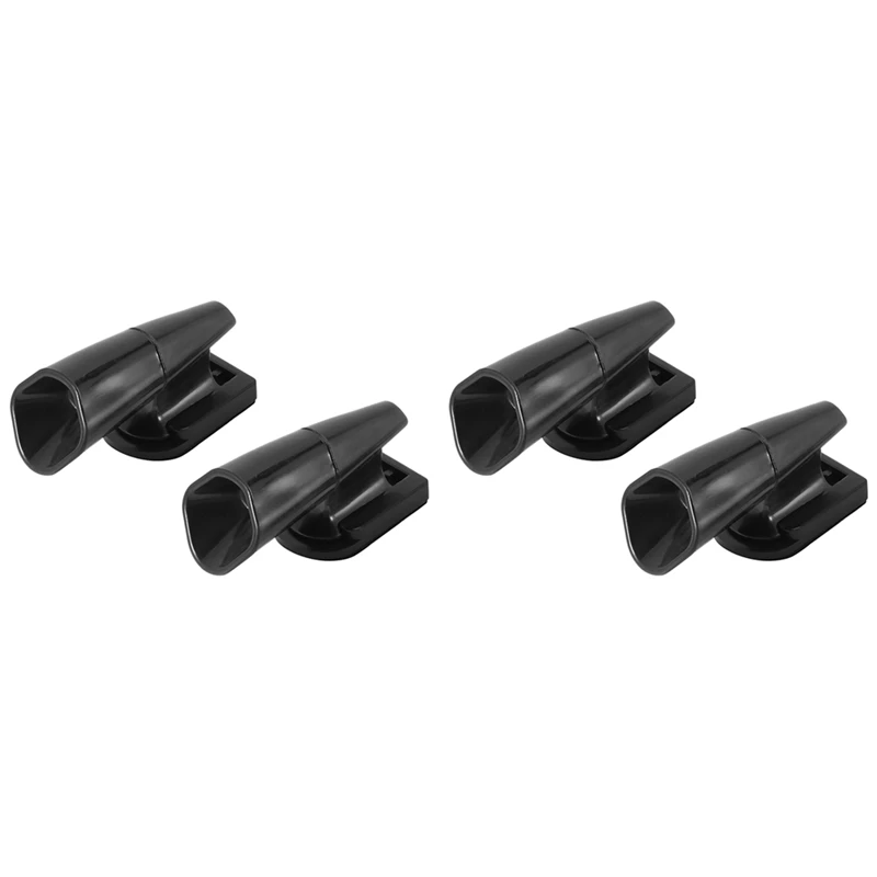 4 Pcs Deer Alert For Vehicles,Black Deer Whistles Deer Warning Devices For Car Auto Motorcycle Truck Suv And Atv