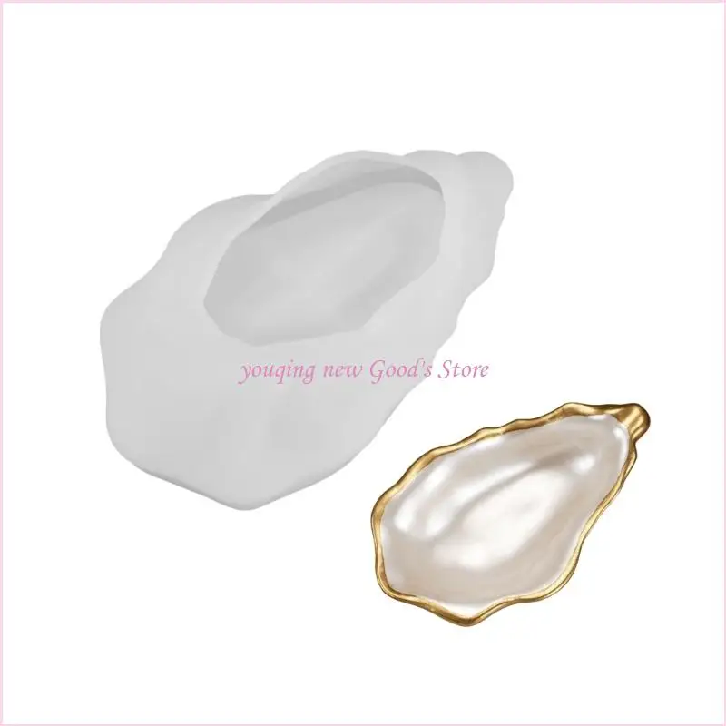 57QA Silicone Shell Casting Mold for DIY Tray and Handmade Dish Use