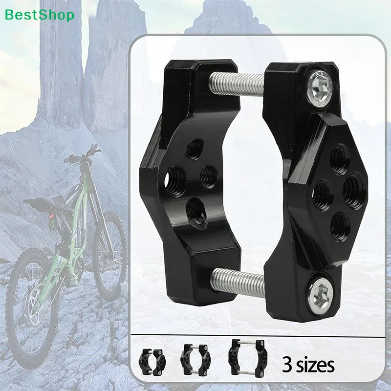 32-64mm Motorcycle Handlebar Bumper Mount Bracket Holder Clamp For LED Spotlight Fog Turn Signal Lights Motor Accessories