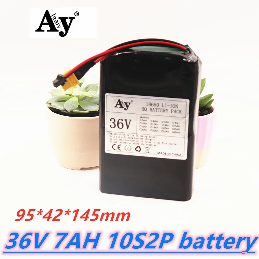 

2024NEW 36V Battery 10S2P 7Ah 18650 Rechargeable battery pack 250W high power battery 42V 7000mAh Ebike electric bicycle 15A BMS