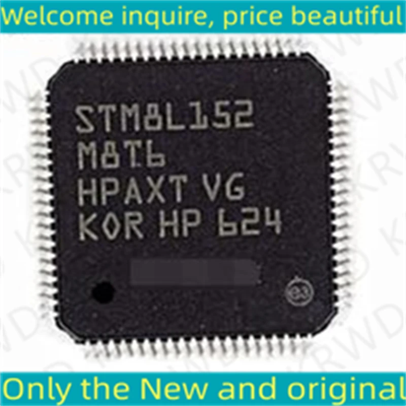 

5PCS New and Original IC Chip STM8L152M8T6 STM8L152 LQFP80