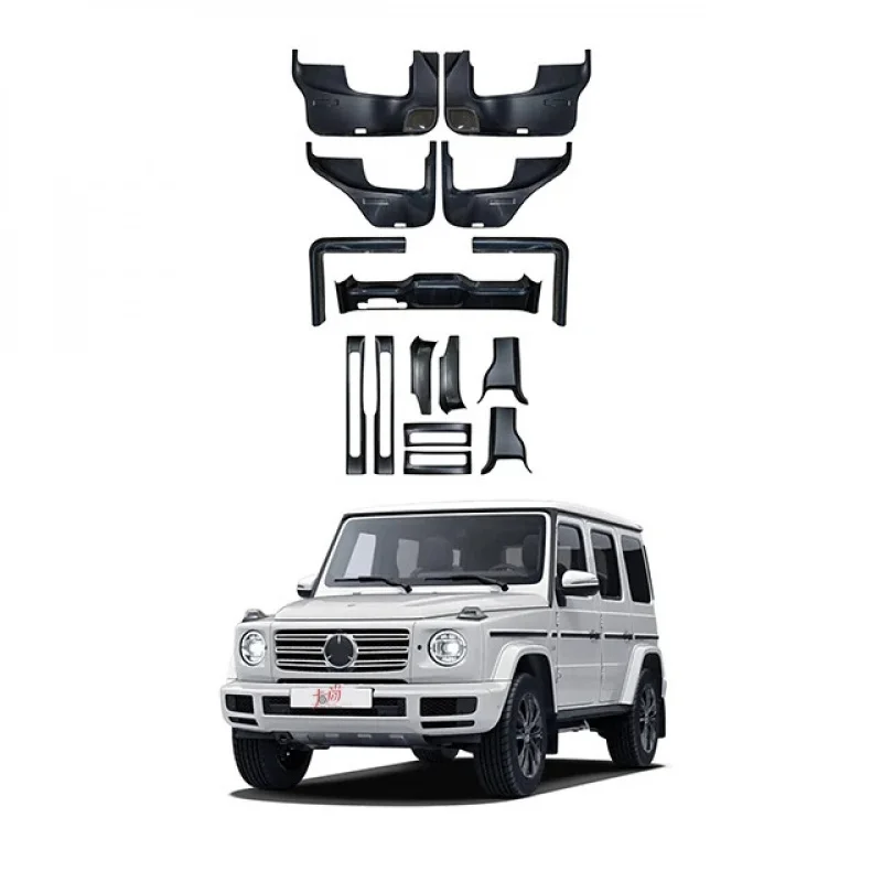 

STLF Decorative Panel Four Door B-pillar Trunk Carbon Fiber Trim for z G-Class W464W463 Interior Carbon Fiber Veneer